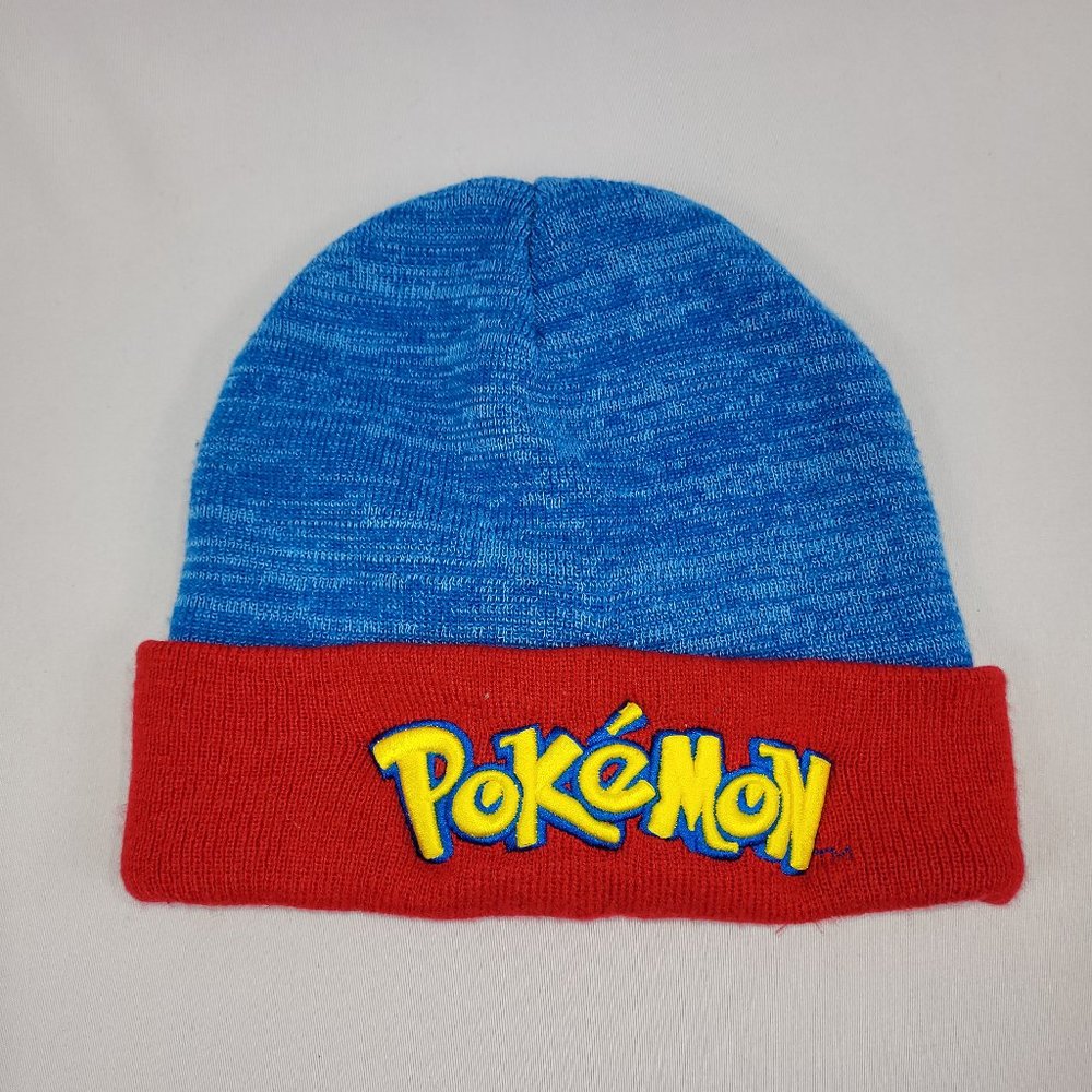 Pokemon Beanie Toque Knit Winter Hat Kids Youth OS